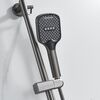 Душевая система Shevanik S4136T, оружейная сталь