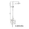 Душевая система Savol S-JD9145A, хром
