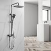 Душевая система Raffine F3696T, оружейная сталь