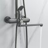 Душевая система Raffine F3685T, оружейная сталь