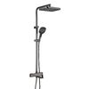 Душевая система Rose R1056T, оружейная сталь