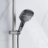 Душевая система Rose R1056T, оружейная сталь
