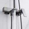 Душевая система Shevanik S8936T, оружейная сталь