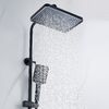 Душевая система Shevanik S4226H, черный