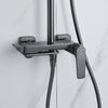 Душевая система Shevanik S4226T, оружейная сталь