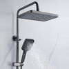Душевая система Shevanik S4226T, оружейная сталь