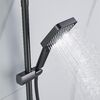 Душевая система Shevanik S4226T, оружейная сталь