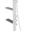 Душевая стойка Vincea Inspire VSFS-3I11W с изливом, 30см верх душ, белый