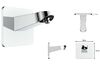 Душевой комплект Vincea Inspire VSFW-3I21MT3RMB встраиваемый, термостатический, двухрежимный, черный
