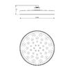Душевой комплект Vincea Inspire VSFW-3I22MT2RGM встраиваемый, термостат,  двухрежимный, вороненая сталь