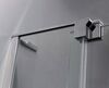 Душевой уголок CEZARES SLIDER-AH-1-90-100/110-C-Cr профиль хром, стекло прозрачное 100-110x90 см