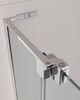Душевой уголок CEZARES SLIDER-AH-1-90-100/110-C-Cr профиль хром, стекло прозрачное 100-110x90 см