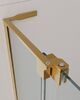 Душевая дверь CEZARES SLIDER-B-1-90/100-C-BORO стекло прозрачное, регулировка  см