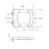 Унитаз приставной безободковый BelBagno ALBANO BB120CBR/BB120SC