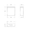 Унитаз-компакт безободковый BelBagno ALBANO BB120CPR/BB120SC
