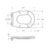 Унитаз-компакт безободковый BelBagno BOHEME BB115CPR/BB115SC
