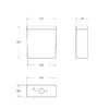 Унитаз-компакт безободковый BelBagno MARINO BB105CPR/BB105SC