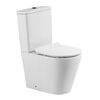 Унитаз-компакт безободковый со смывом TORNADO BelBagno FLAY-TOR BB2149CP-TOR/BB2149T/BB2111SC