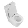 Унитаз-компакт безободковый со смывом TORNADO BelBagno FLAY-TOR BB2149CP-TOR/BB2149T/BB2111SC