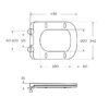 Унитаз-компакт безободковый со смывом TORNADO BelBagno LUCE-TOR BB2197CP-TOR/SC/BB2197T