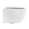 BelBagno ALPINA Унитаз подвесной безободковый с сиденьем дюропласт soft close, BB10100CHR/SC