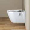 BelBagno LOTO Чаша унитаза подвесного c креплением и сиденьем дюропласт soft close BB070CHR/SC
