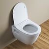 BelBagno LOTO Чаша унитаза подвесного c креплением и сиденьем дюропласт soft close BB070CHR/SC