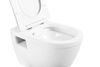 BelBagno LOTO Чаша унитаза подвесного c креплением и сиденьем дюропласт soft close BB070CHR/SC