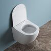 BelBagno UNO Чаша унитаза подвесного c креплением и сиденьем дюропласт soft close BB3105CHR/SC