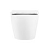 BelBagno UNO Чаша унитаза подвесного c креплением и сиденьем дюропласт soft close BB3105CHR/SC