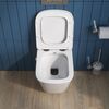 BelBagno DUE Унитаз подвесной с сиденьем и креплением с функцией биде и смесителем BB3103CHR-BS/SC