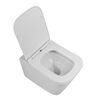 BelBagno DUE 2.0 Унитаз подвесной безободковый с сиденьем дюропласт soft close BB7107CHR/SC