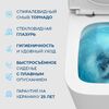 LUCE-TOR Унитаз подвесной безободковый с сиденьем дюропласт soft close, BB076CH-TOR/SC