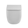LUCE-TOR Унитаз подвесной безободковый с сиденьем дюропласт soft close, BB076CH-TOR/SC