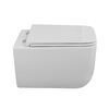 LUCE-TOR Унитаз подвесной безободковый с сиденьем дюропласт soft close, BB076CH-TOR/SC