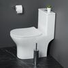 BelBagno LOUNGE Унитаз-моноблок с сиденьем дюропласт soft close, P-trap BB8618CPR-MN/SC