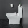 BelBagno NEON Унитаз-моноблок с сиденьем дюропласт soft close, P-trap BB8617CPR-MN/SC