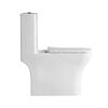 BelBagno NEON Унитаз-моноблок с сиденьем дюропласт soft close, P-trap BB8617CPR-MN/SC