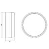 Gessi Emporio accessories Мыльница настольная, сатинированное стекло, цвет: Chrome 38827#031