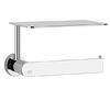 Gessi Emporio accessories Настенный держатель для туалетной бумаги с крышкой, цвет: Chrome 38855#031