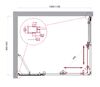 Душевой уголок BelBagno LUCE-AH-21-110/90-P-Cr