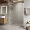 Душевая дверь BelBagno LUCE-BF-1-150-C-Cr, стекло прозрачное, регулировка 148,5-151,5 см