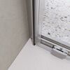 Душевая дверь BelBagno LUCE-BF-1-150-C-Cr, стекло прозрачное, регулировка 148,5-151,5 см