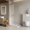 Душевой уголок BelBagno LUCE-A-2-90-P-ORO