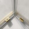 Душевой уголок BelBagno LUCE-A-2-90-P-ORO