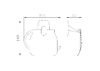 Держатель для туалетной бумаги с крышкой WONZON & WOGHAND PORTO, Хром (WW-1601)