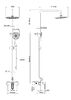 Душевая система WONZON & WOGHAND, Черный матовый (WW-B2166-A-MB)