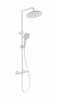 Душевая система с термостатом WONZON & WOGHAND INN 1, Белый матовый (WW-B3013-T1-MW)