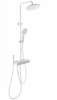 Душевая система с термостатом WONZON & WOGHAND MUSE Forte, Белый матовый (WW-B3580-MW)
