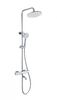 Душевая система с термостатом WONZON & WOGHAND STAY 1, Хром (WW-B3051-A1-CR)